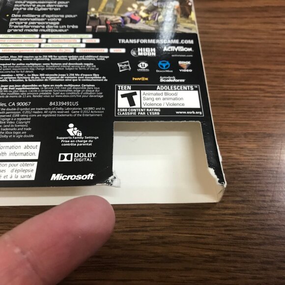 Transformers Fall of Cybertron Microsoft Xbox 360 - Picture 2 of 4